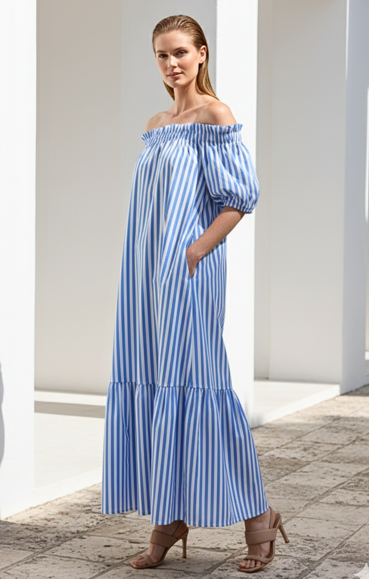 Aria Off-The-Shoulder Maxi Dress