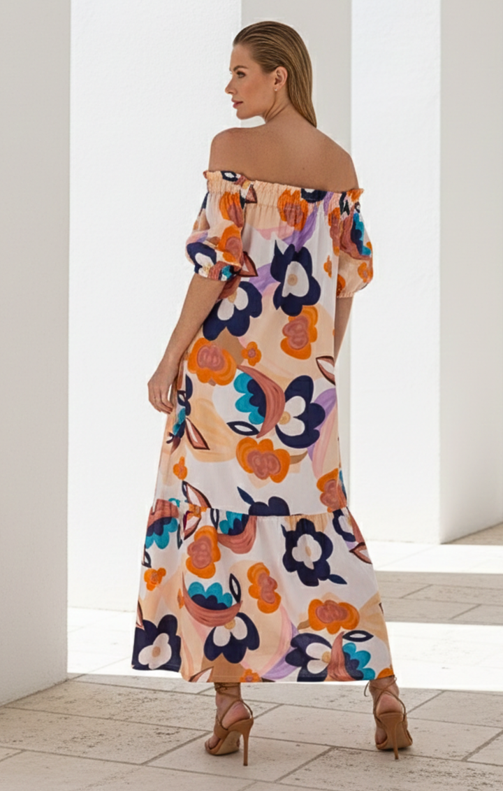 Aria Off-The-Shoulder Maxi Dress
