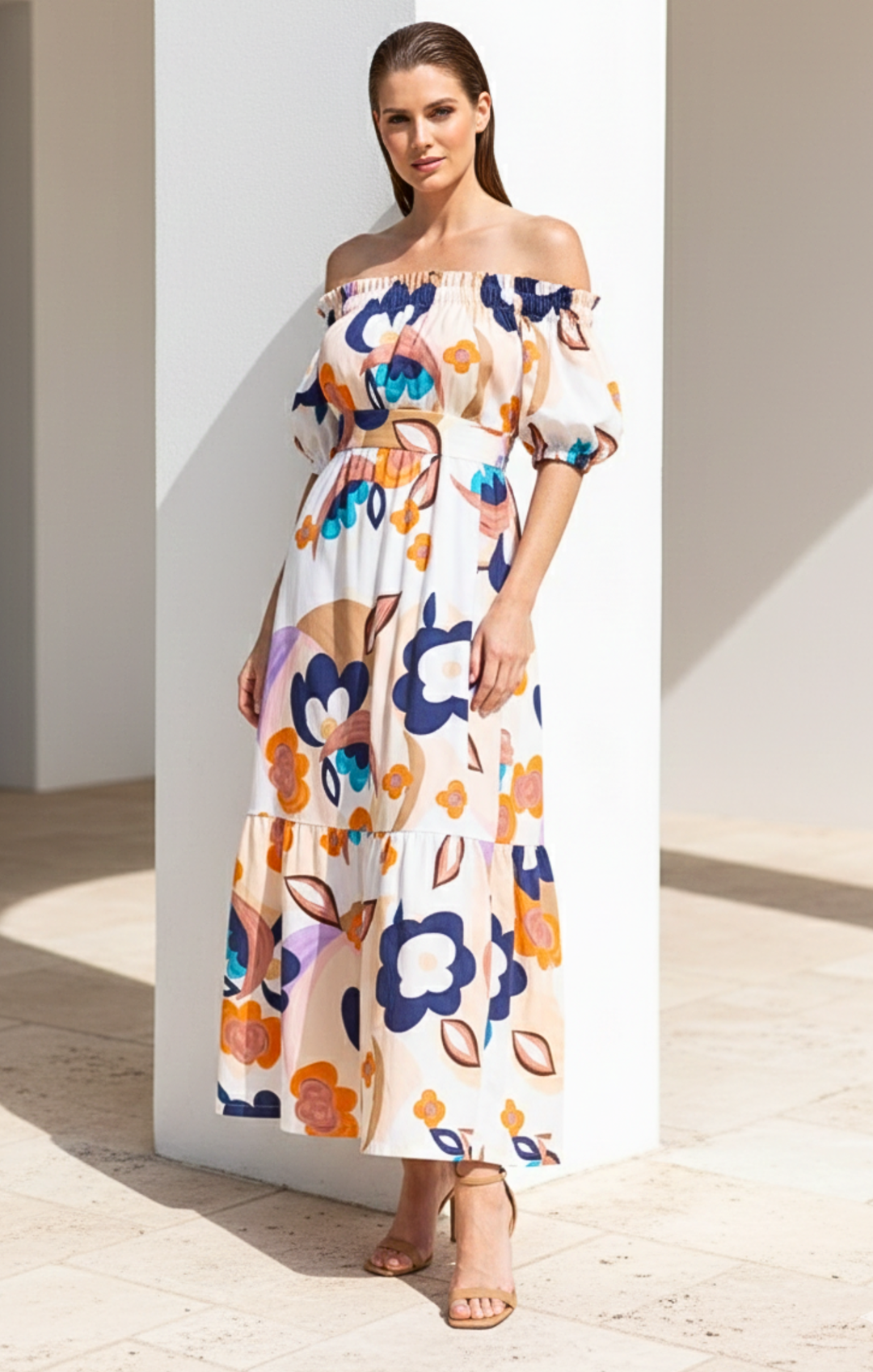 Aria Off-The-Shoulder Maxi Dress