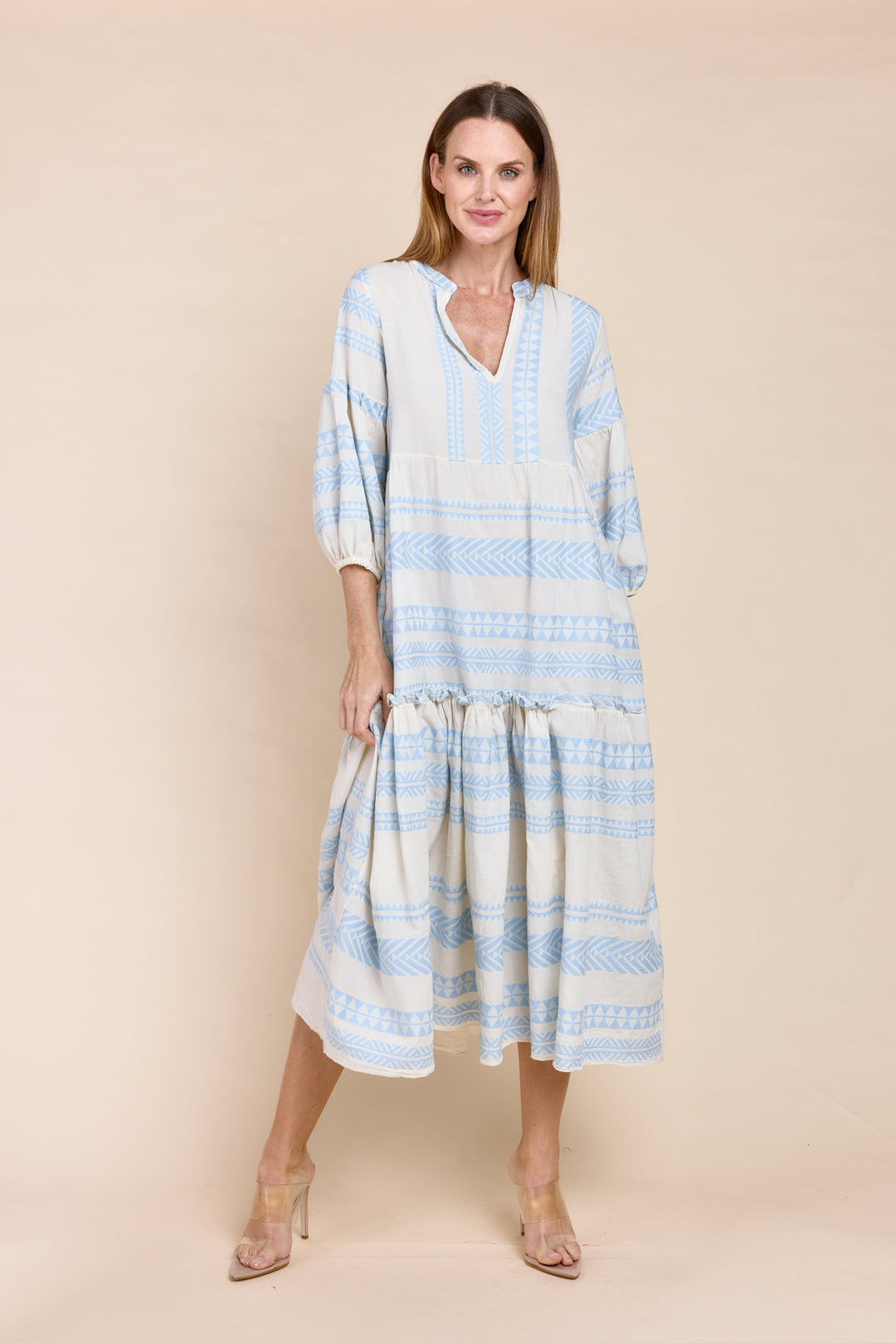 DONUSA BOHEMIAN MAXI DRESS