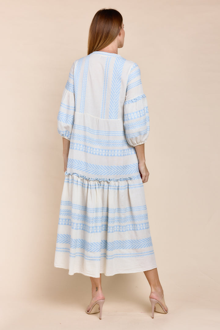 DONUSA BOHEMIAN MAXI DRESS