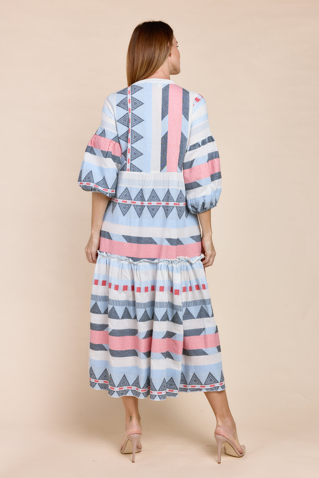 DONUSA BOHEMIAN MAXI DRESS