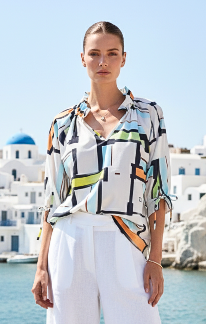 Eloise Ruffle Blouse