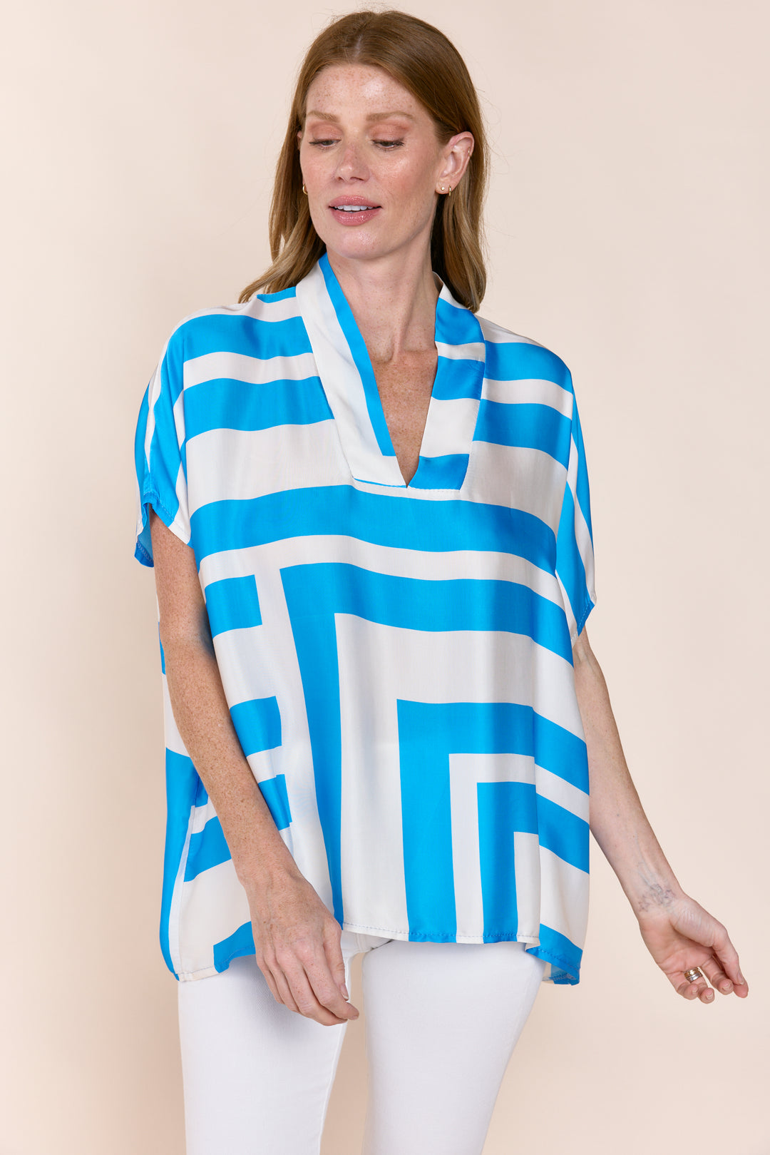 Inez V-Neck Dolman Top