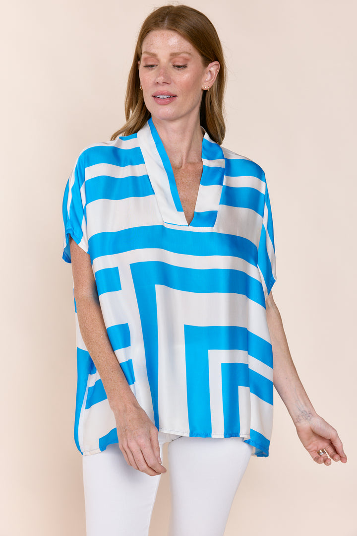 Inez V-Neck Dolman Top