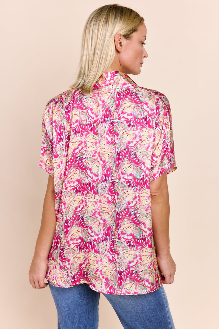 Inez V-Neck Dolman Top