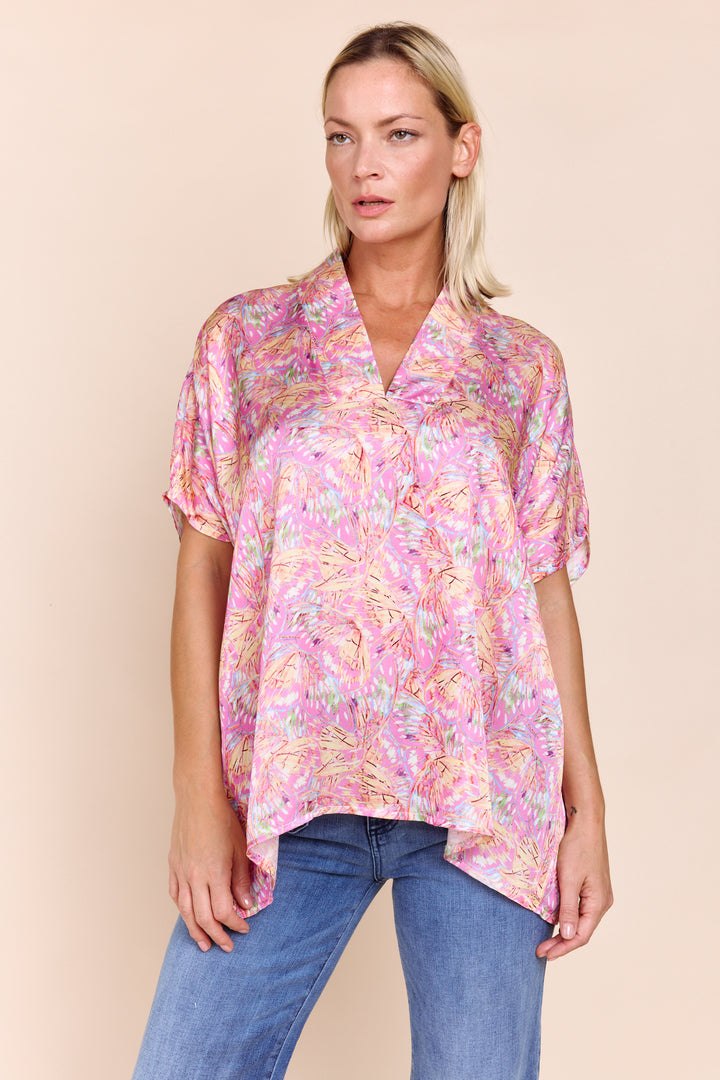 Inez V-Neck Dolman Top