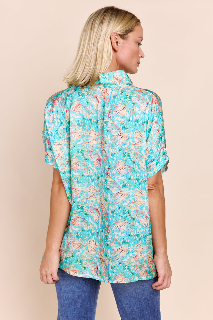 Inez V-Neck Dolman Top