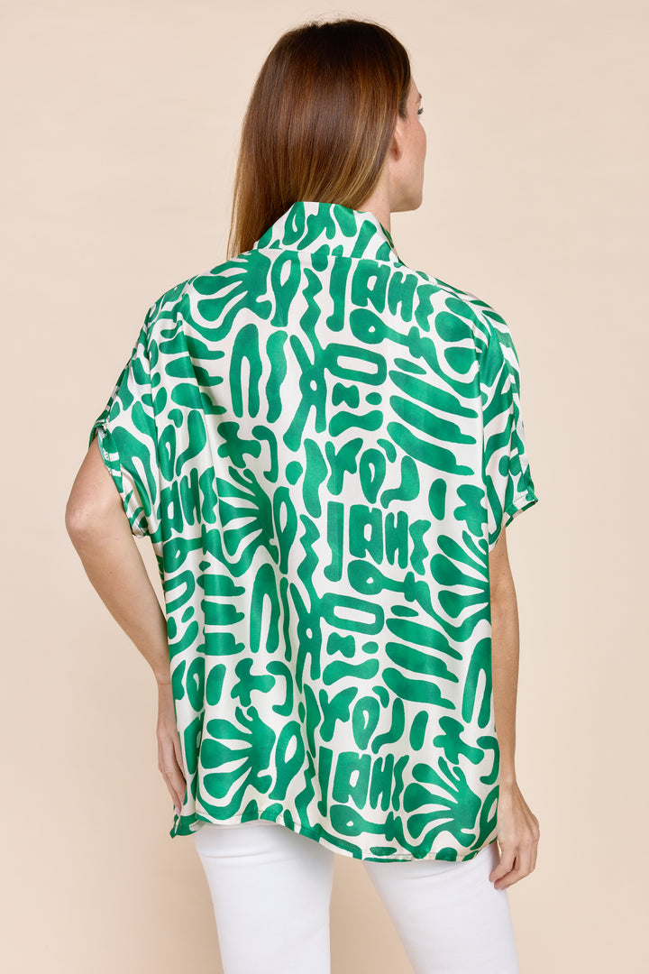 Inez V-Neck Dolman Top