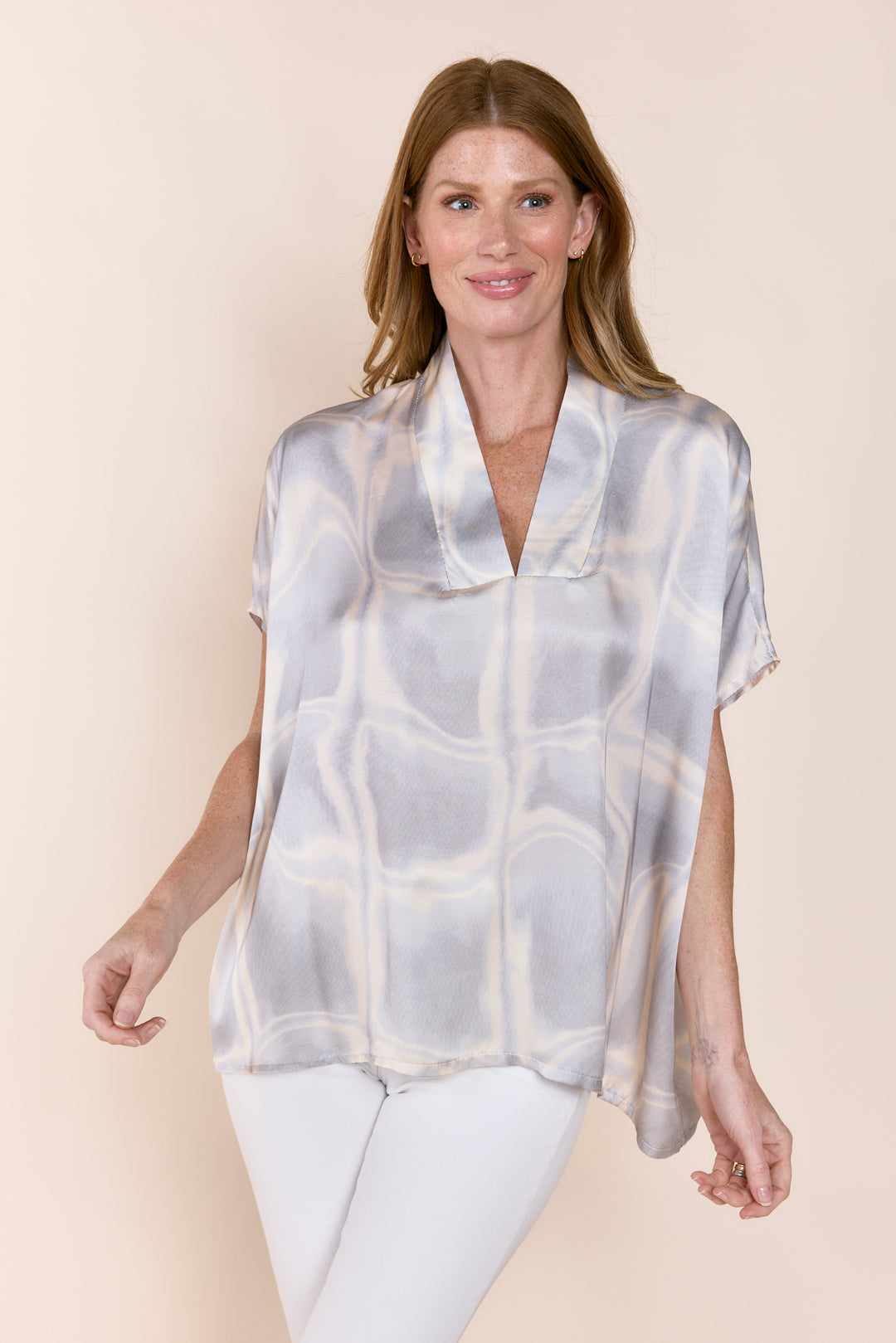 Inez V-Neck Dolman Top