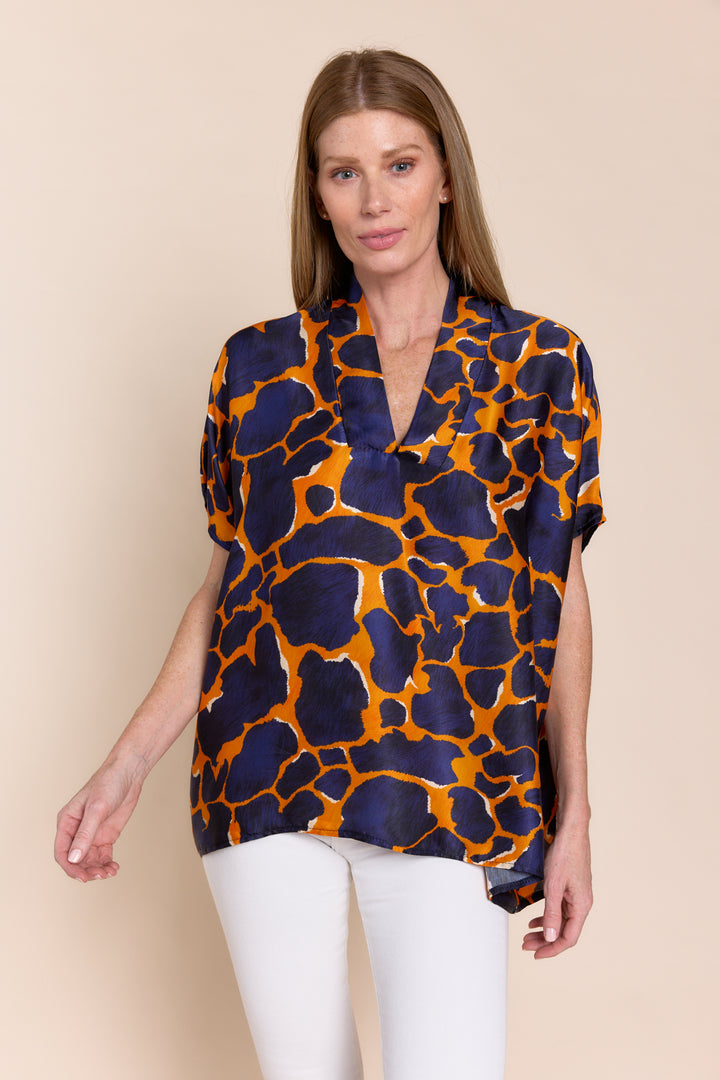 Inez V-Neck Dolman Top