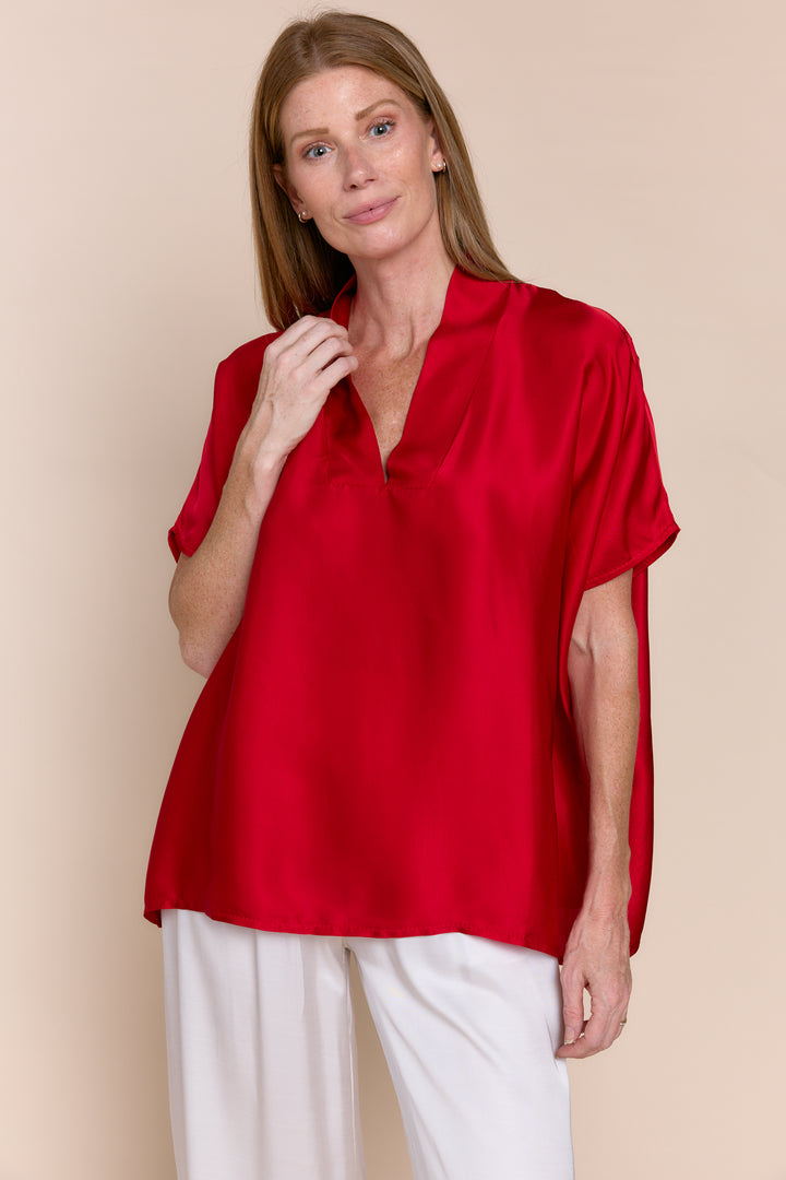 Inez V-Neck Dolman Top