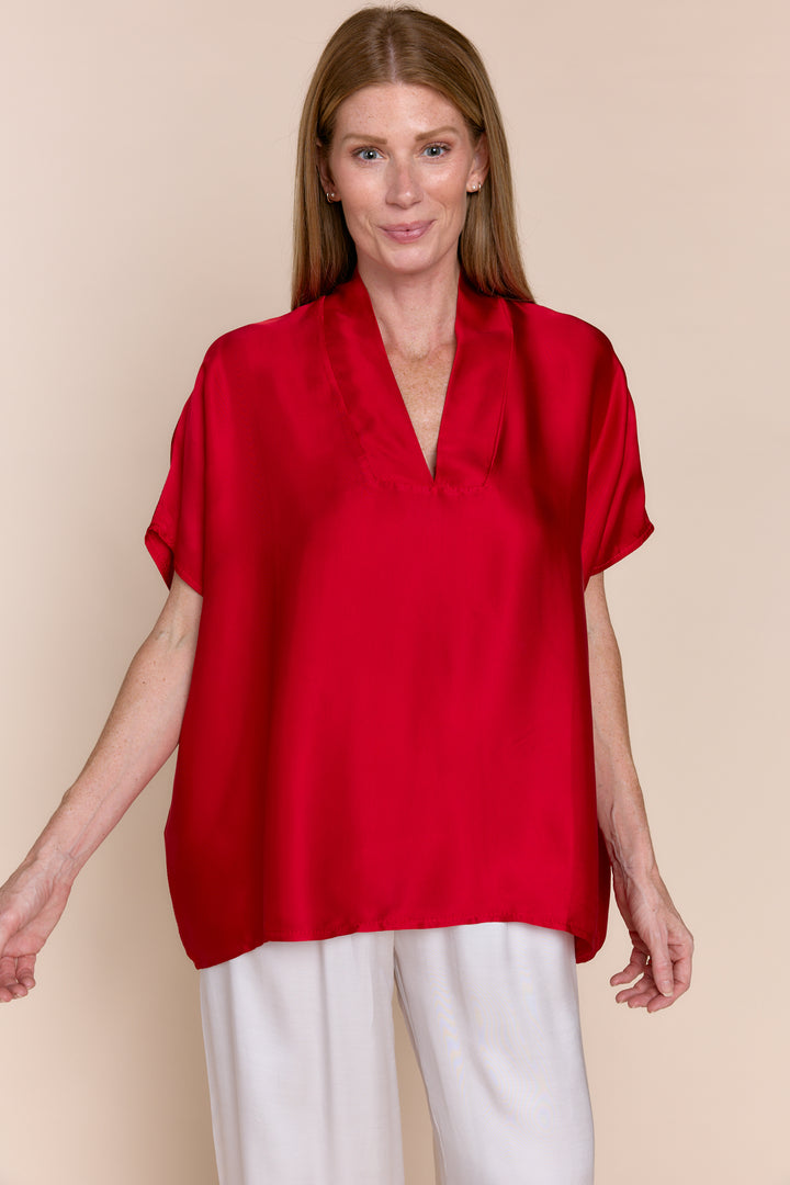Inez V-Neck Dolman Top