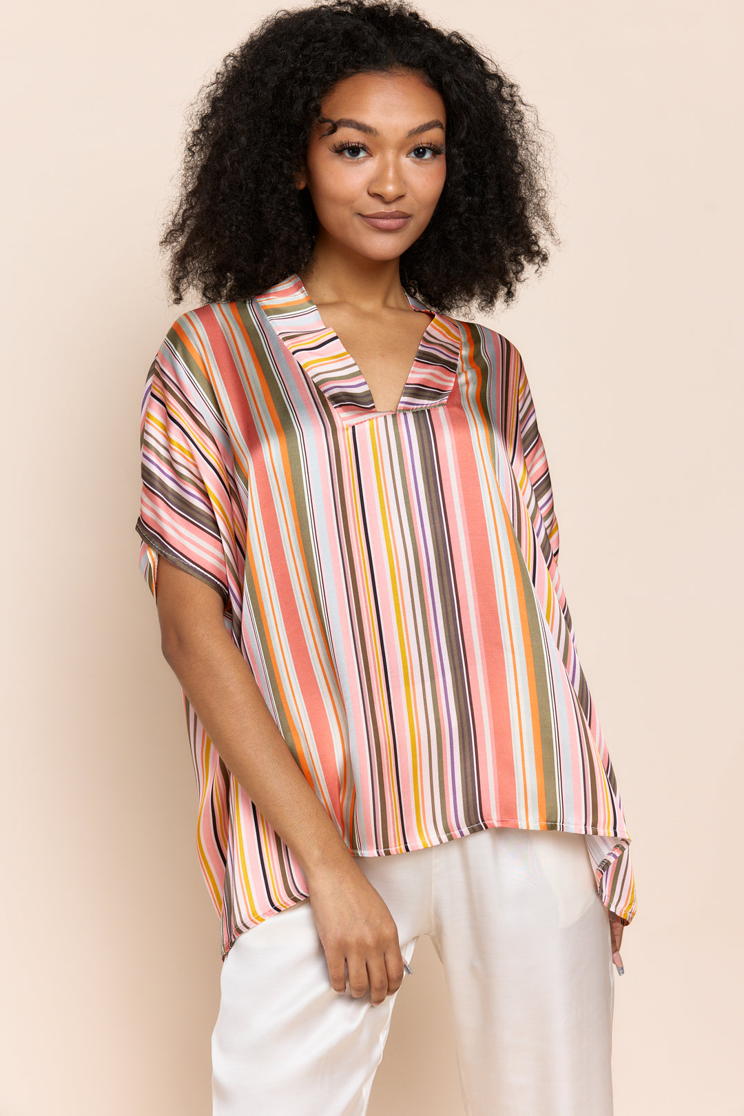 Inez V-Neck Dolman Top