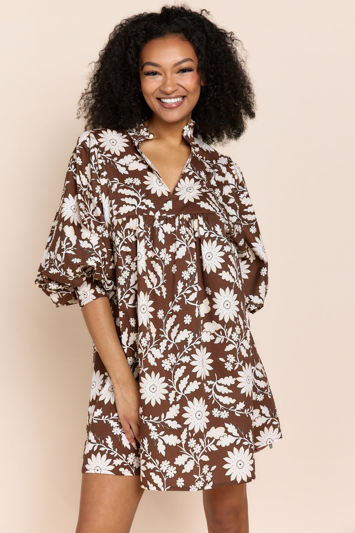 Jasper Effortless Chic Meets Resort Mini Dress,