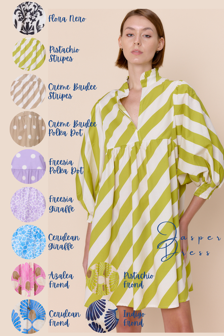 Jasper Effortless Chic Meets Resort Mini Dress,