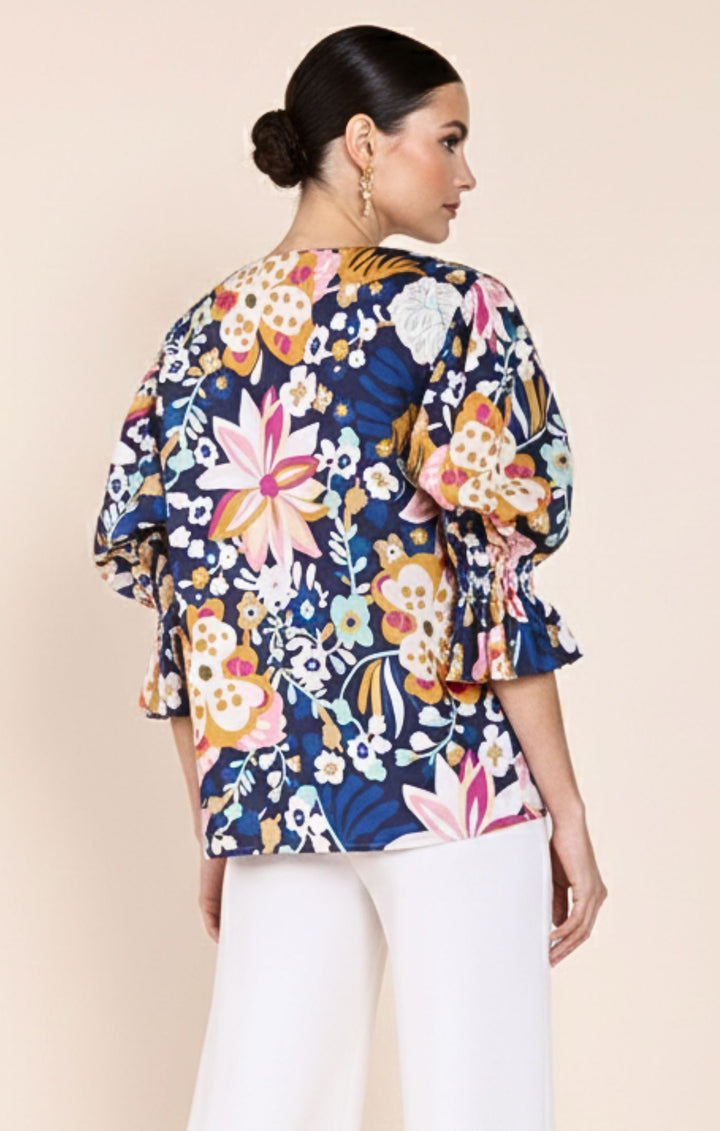 Josie Radiant  Puff-Sleeve Tunic