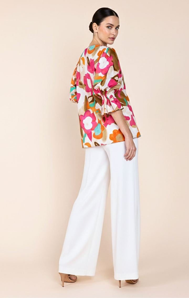 Josie Radiant  Puff-Sleeve Tunic