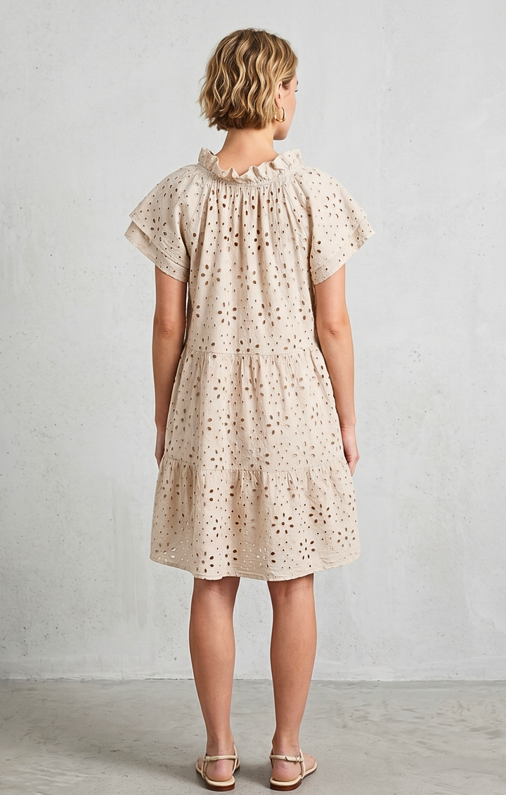 JULIA MINI EYELET DRESS