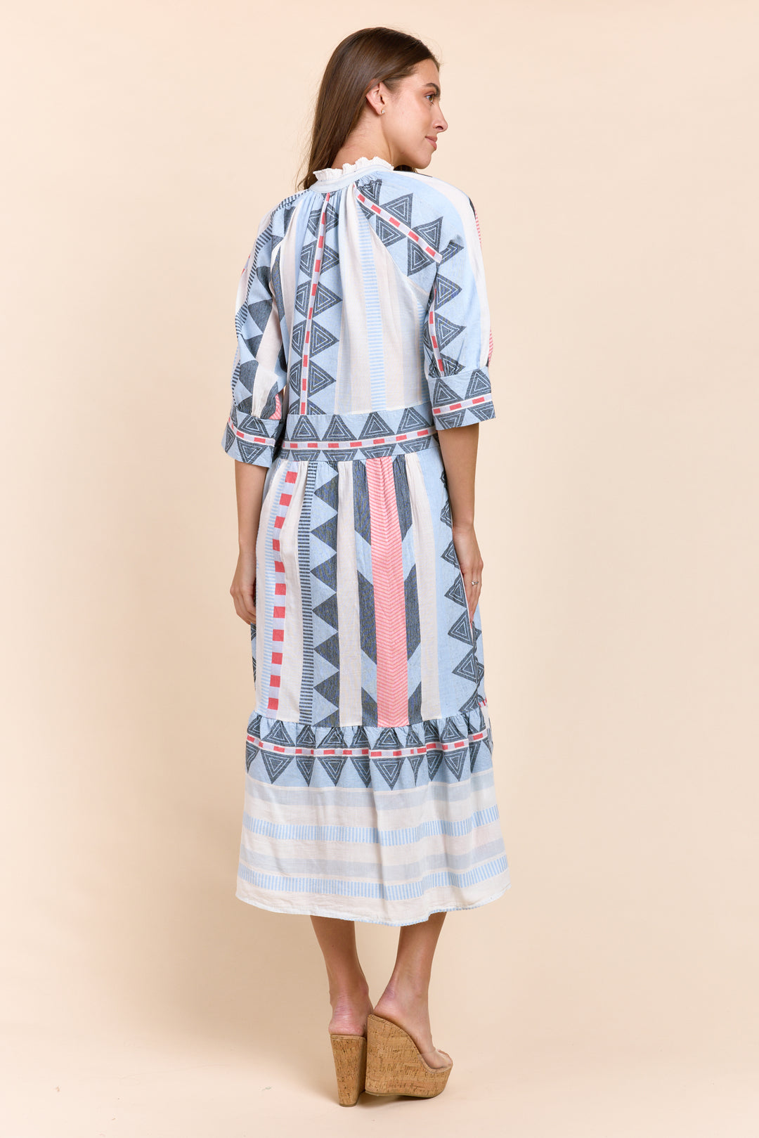 Rioja Bohemian Beach Midi  Dress