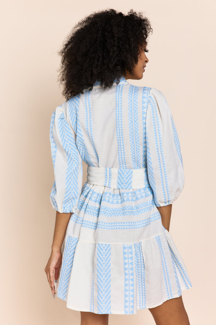 SALTA TIERED MINI DRESS