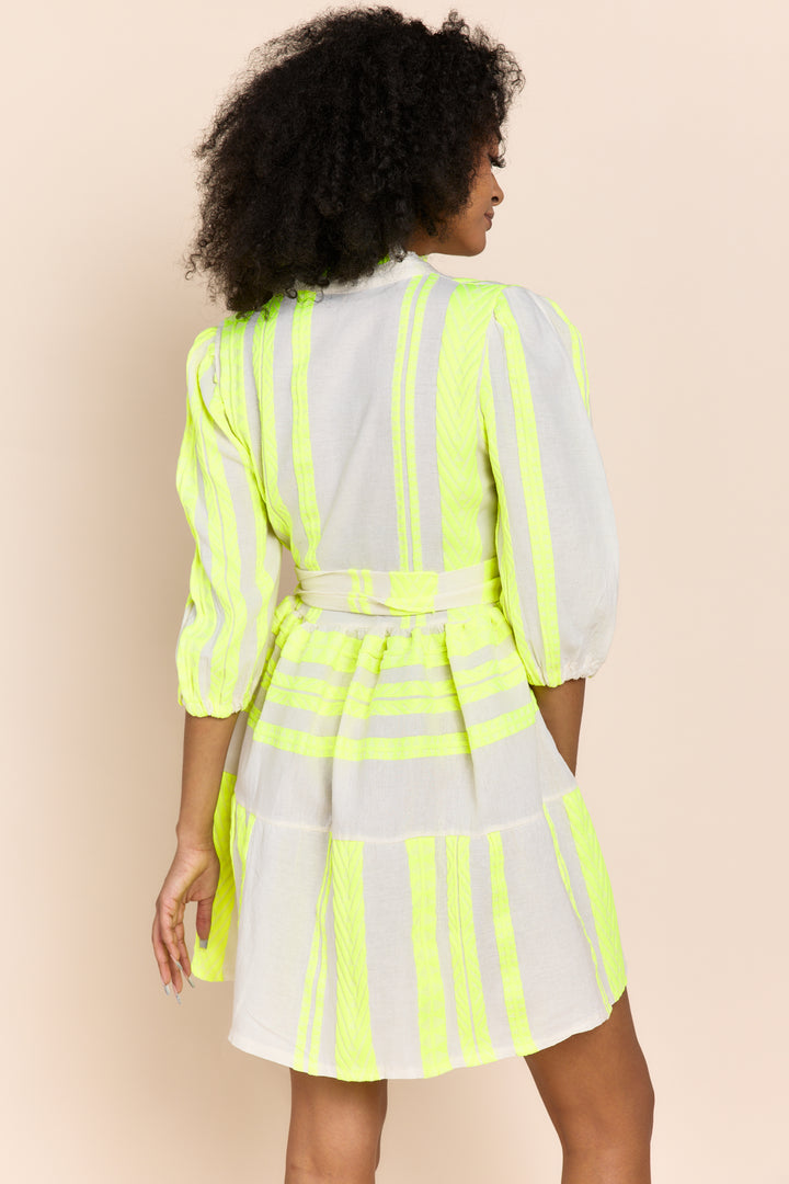 SALTA TIERED MINI DRESS