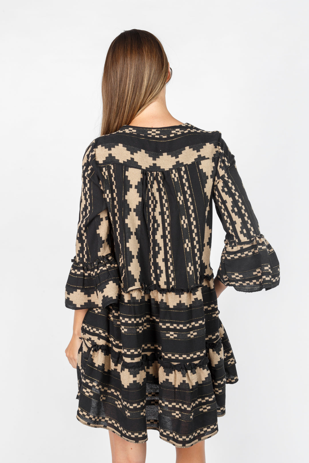 The Tori Tiered Mini Cotton Dress