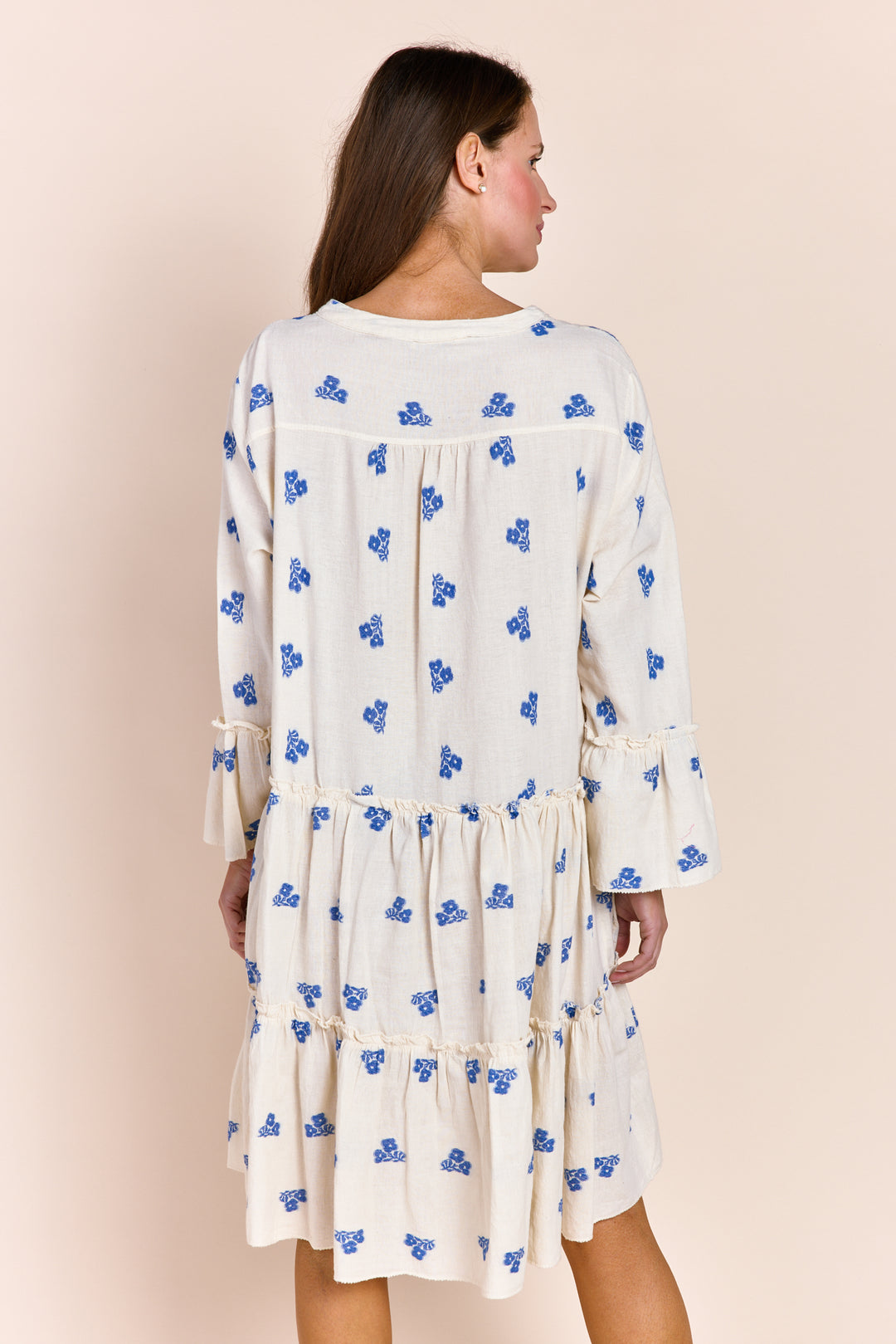 The Tori Tiered Mini Cotton Dress