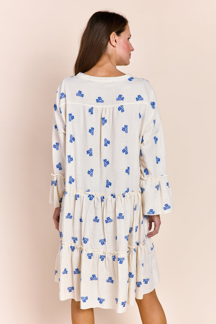 The Tori Tiered Mini Cotton Dress