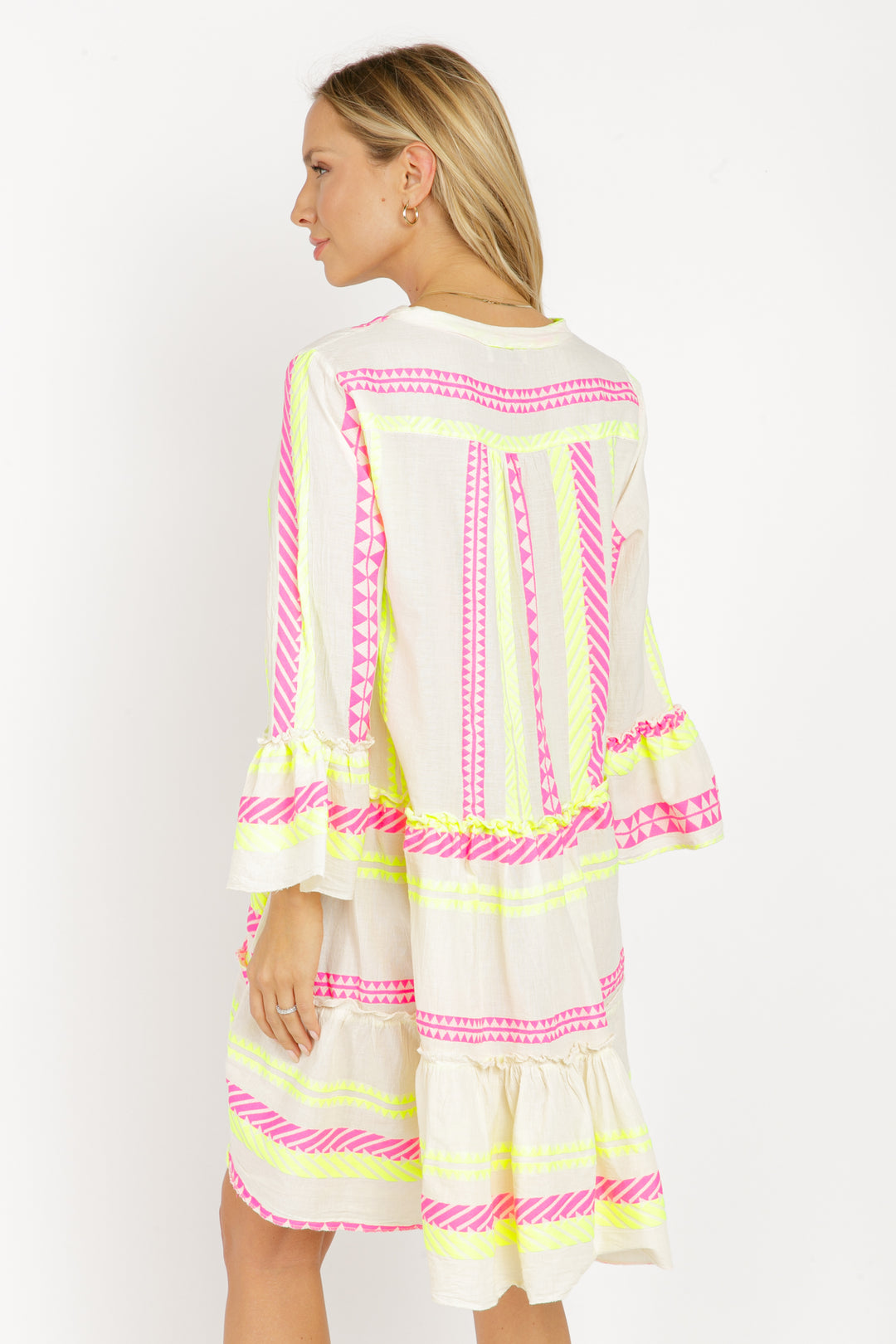 The Tori Tiered Mini Cotton Dress