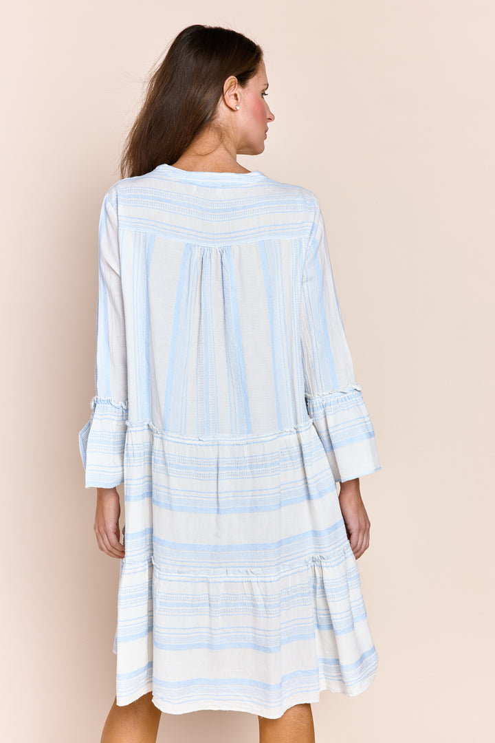 The Tori Tiered Mini Cotton Dress
