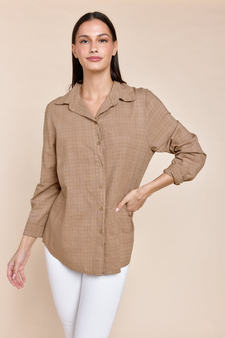 ZADAR | Tops | Button Downs, Cotton, SOLIDS, Tops | shop-sofia