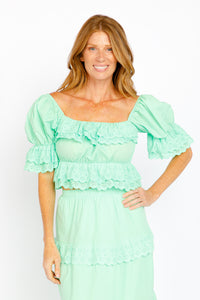 MANI EYELET TOP
