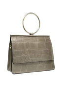 COLE CHAMPAGNE EMBOSS CROSS BODY BAG