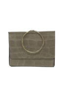 COLE CHAMPAGNE EMBOSS CROSS BODY BAG